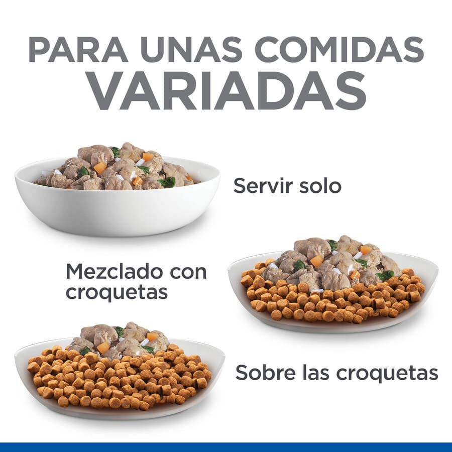 12 sobres x 80 g Hill's Science Plan Adult Small & Mini Estofado de Pollo Sobres para perros &iexcl;Pack ahorro!, , large Imagen numero 5